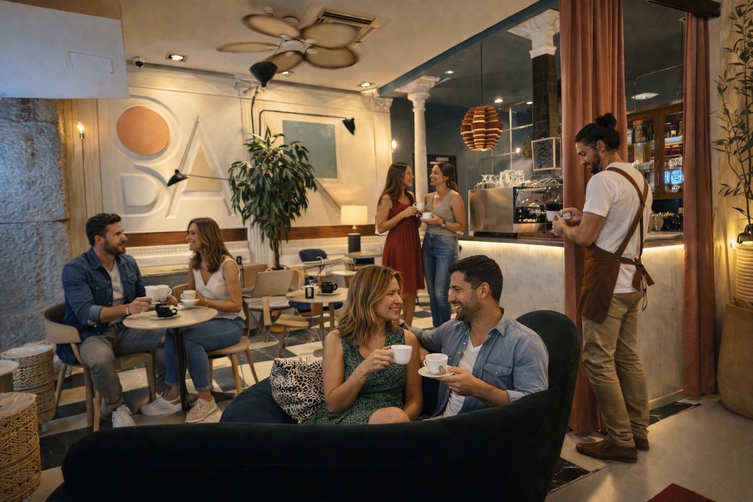 BB Café · Lifestyle con gente